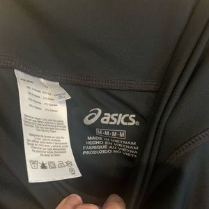 Black ASICS capris